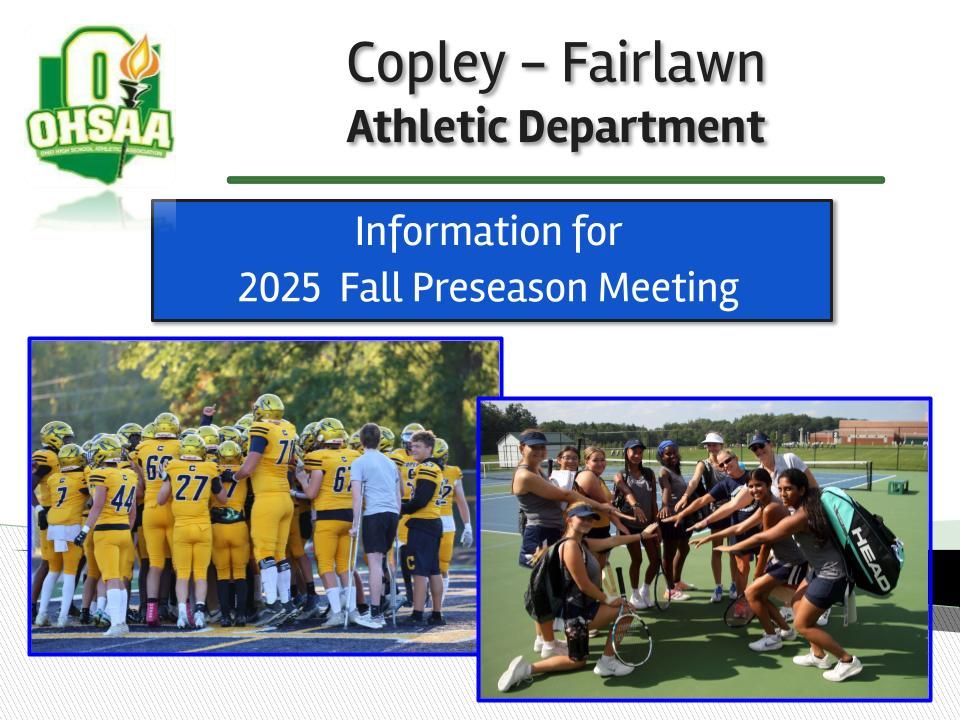 Fall Parent Player Meeting 2025 Pptx